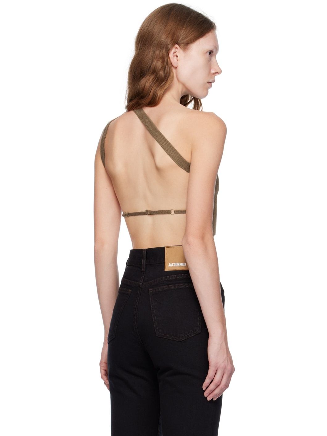 Brown 'La Maille Ascu' Tank Top - 3