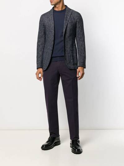 Canali long-sleeve fitted sweater outlook