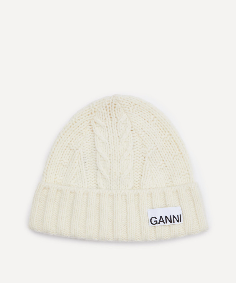 Wool Cable Beanie 1