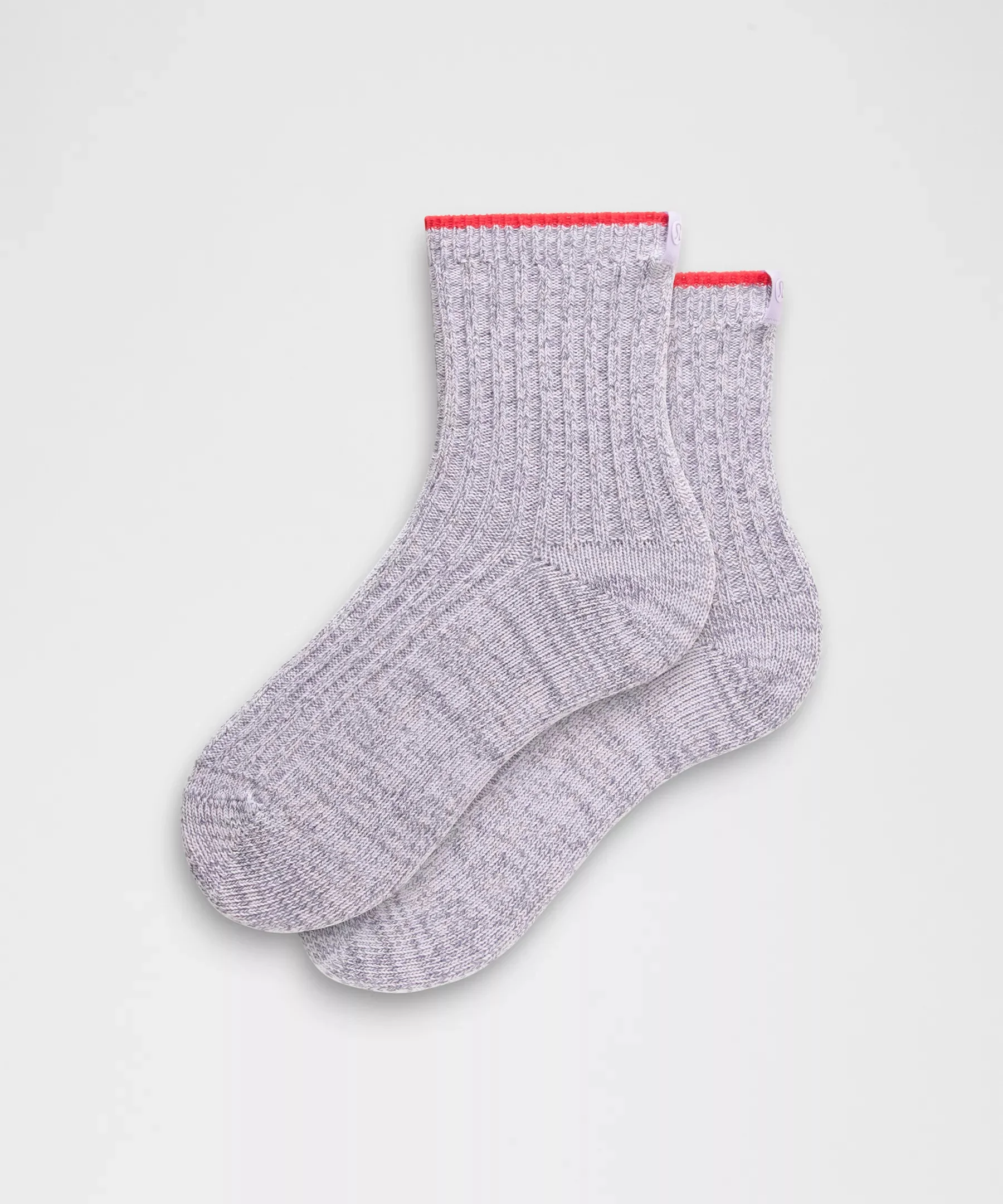 Unisex Quarter-Length Ragg Socks - 1