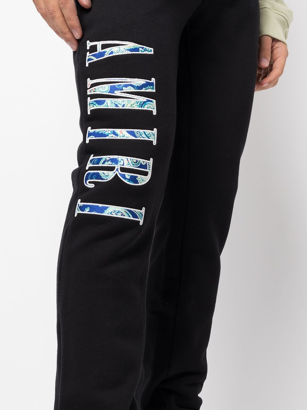 logo-appliqué track pants - 5