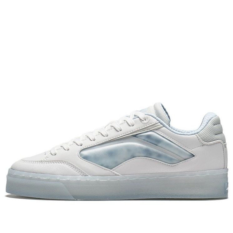 Li-Ning 180 Low Cozy Skateboarding Shoes Frost White AECS017-1 - 1