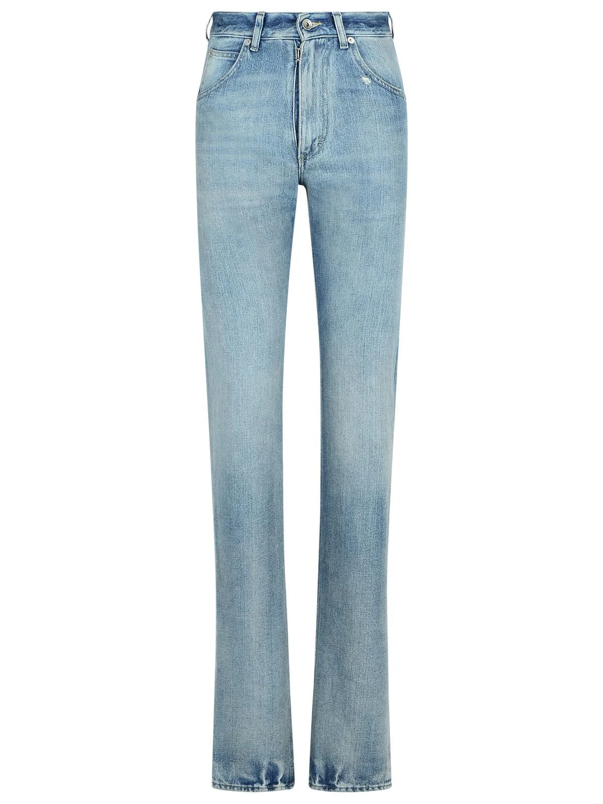 Maison Margiela Straight Light Blue Denim Jeans - 1