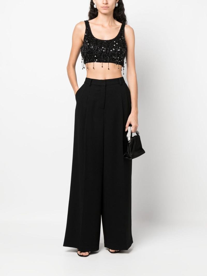 SIMKHAI Sanaz pleated palazzo pants outlook