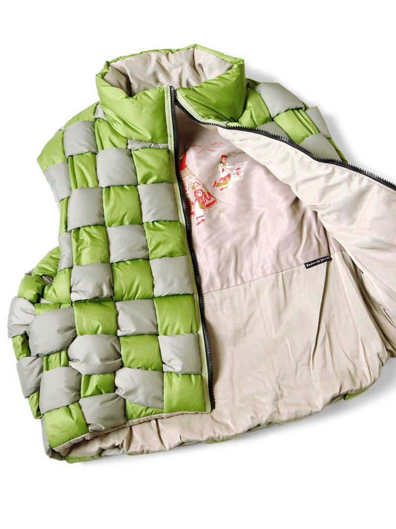 KAPITAL Rip Stop Nylon KEEL-WEAVING Vest 'Black' 8