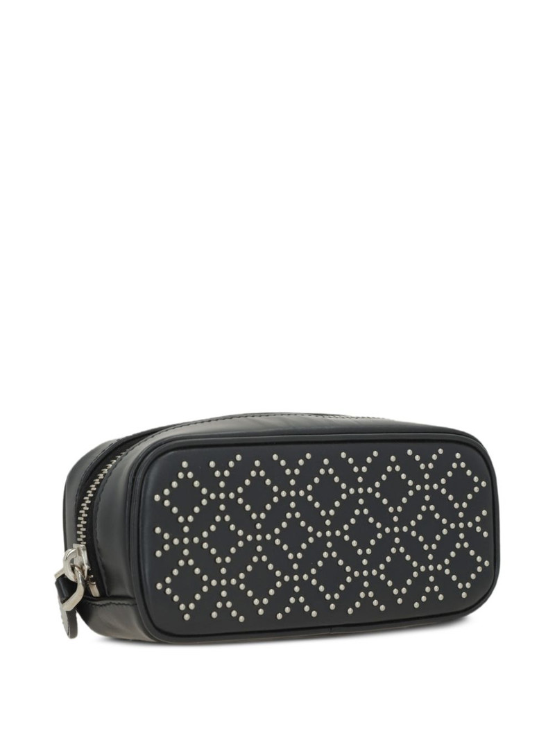 studs zipped leather wallet 3