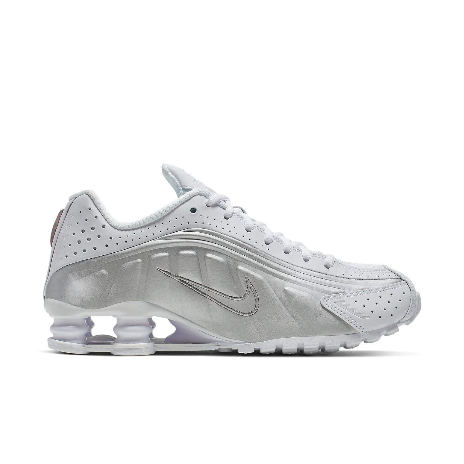 (WMNS) Nike Shox R4 'White Metallic' AR3565-101 - 2