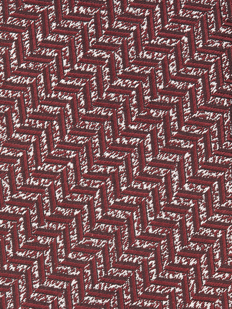 ZEGNA BURGUNDY SILK TIE outlook