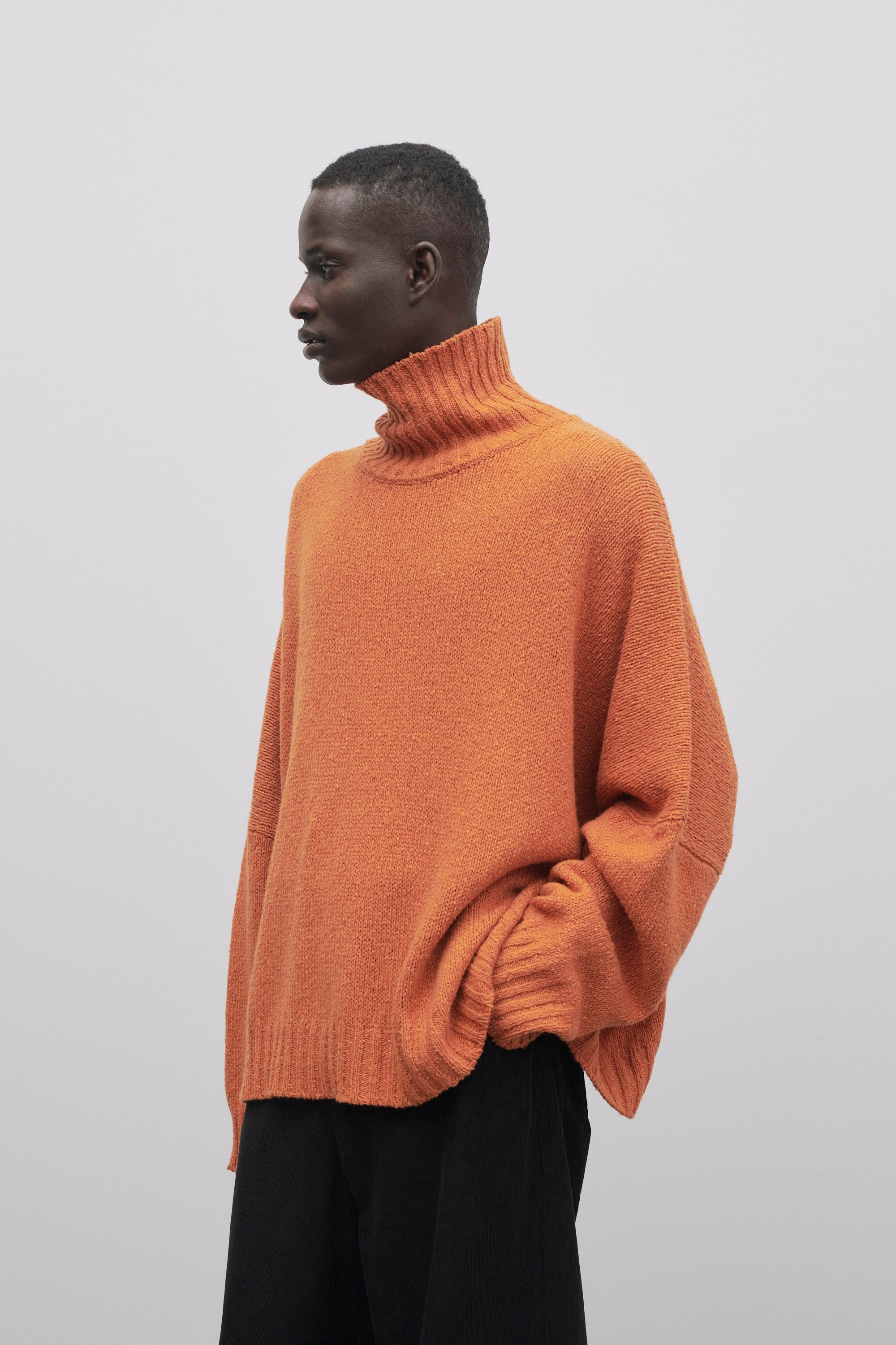 Cobain Top in Wool and Silk - 4