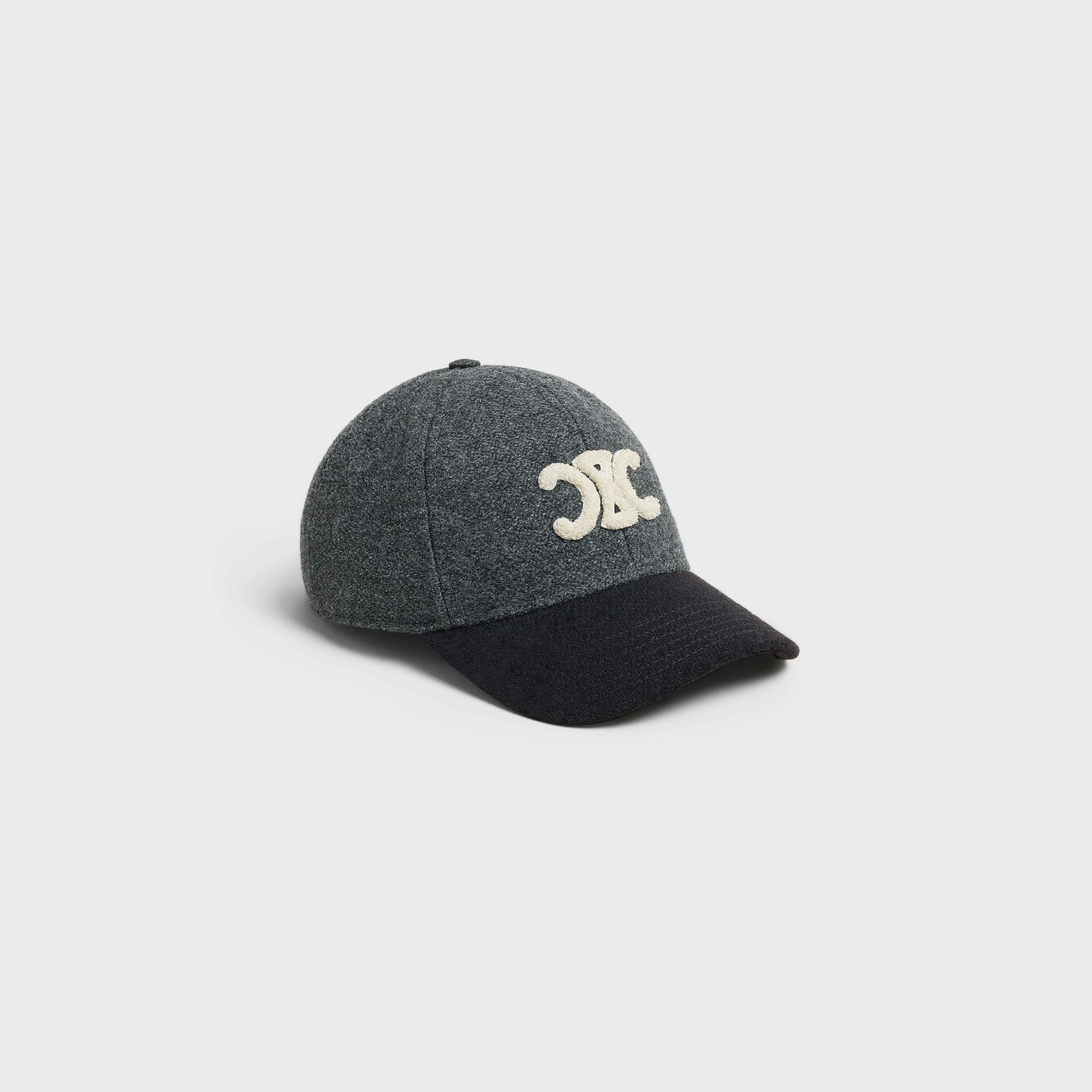 "TRIOMPHE" BASEBALL CAP IN WOOL - 1
