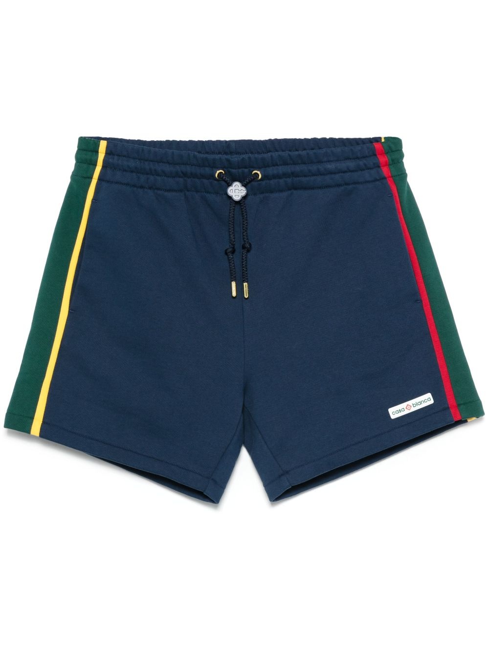 colour-block shorts - 1