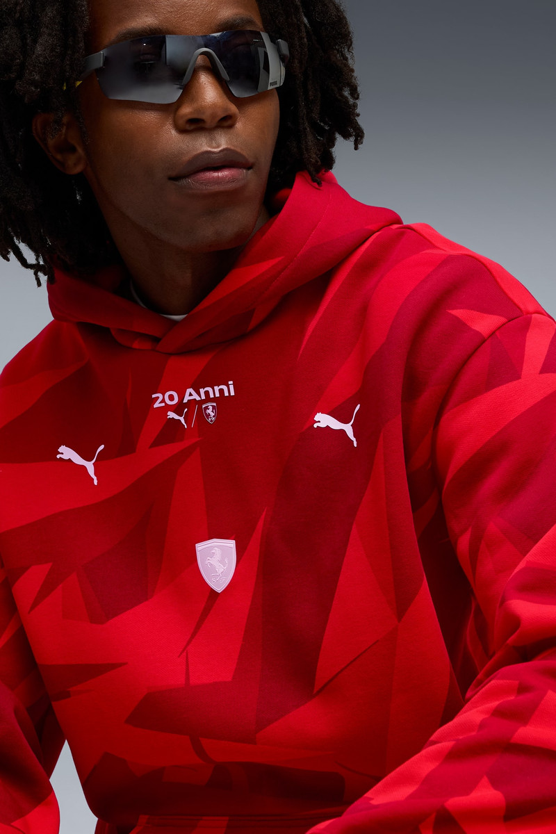 Scuderia Ferrari HP 20 Years of Red Men's Hoodie 4