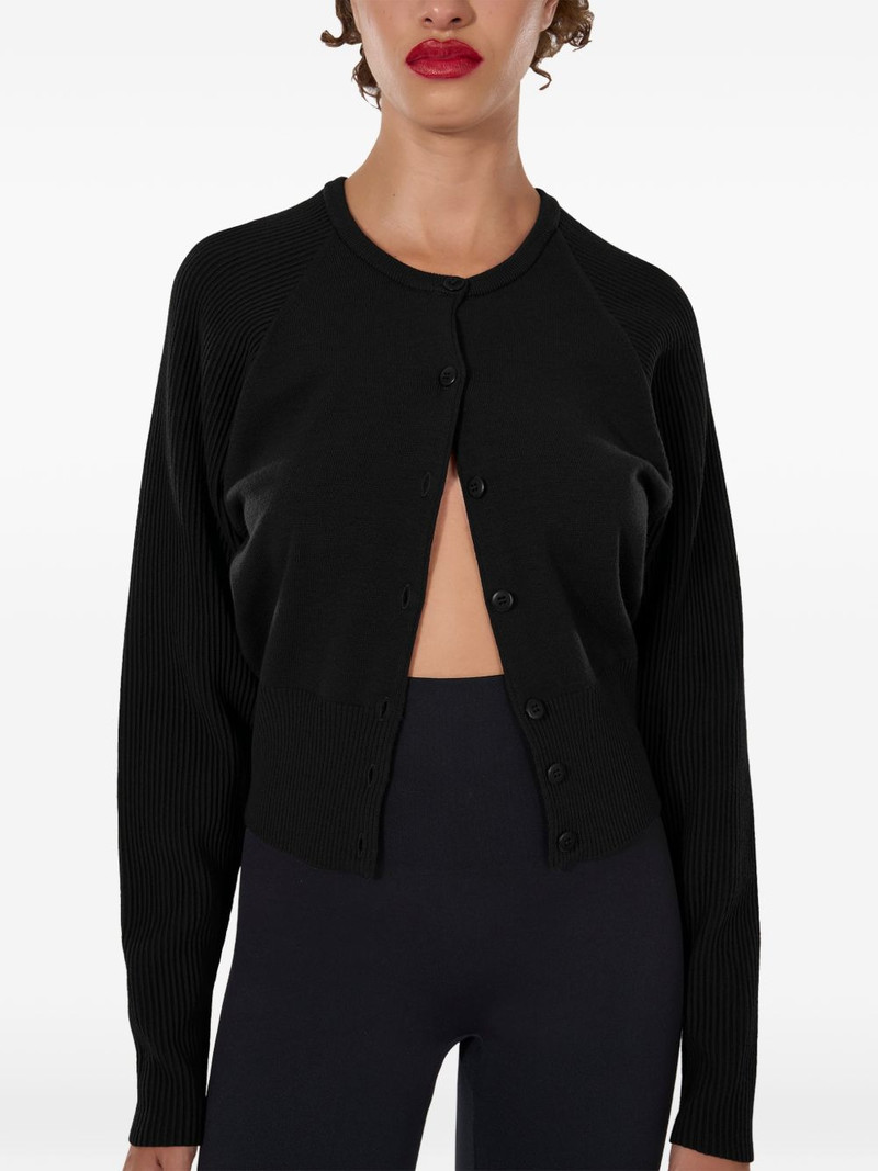 ribbed luxe cardigan 4