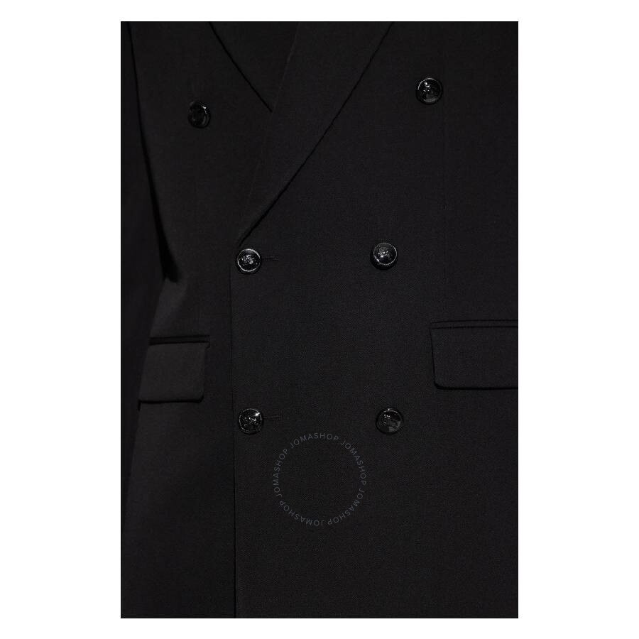 Burberry Men's Long Sleeve Double-Breasted Jacket, Brand Size 44R (US Size 34R) - 4