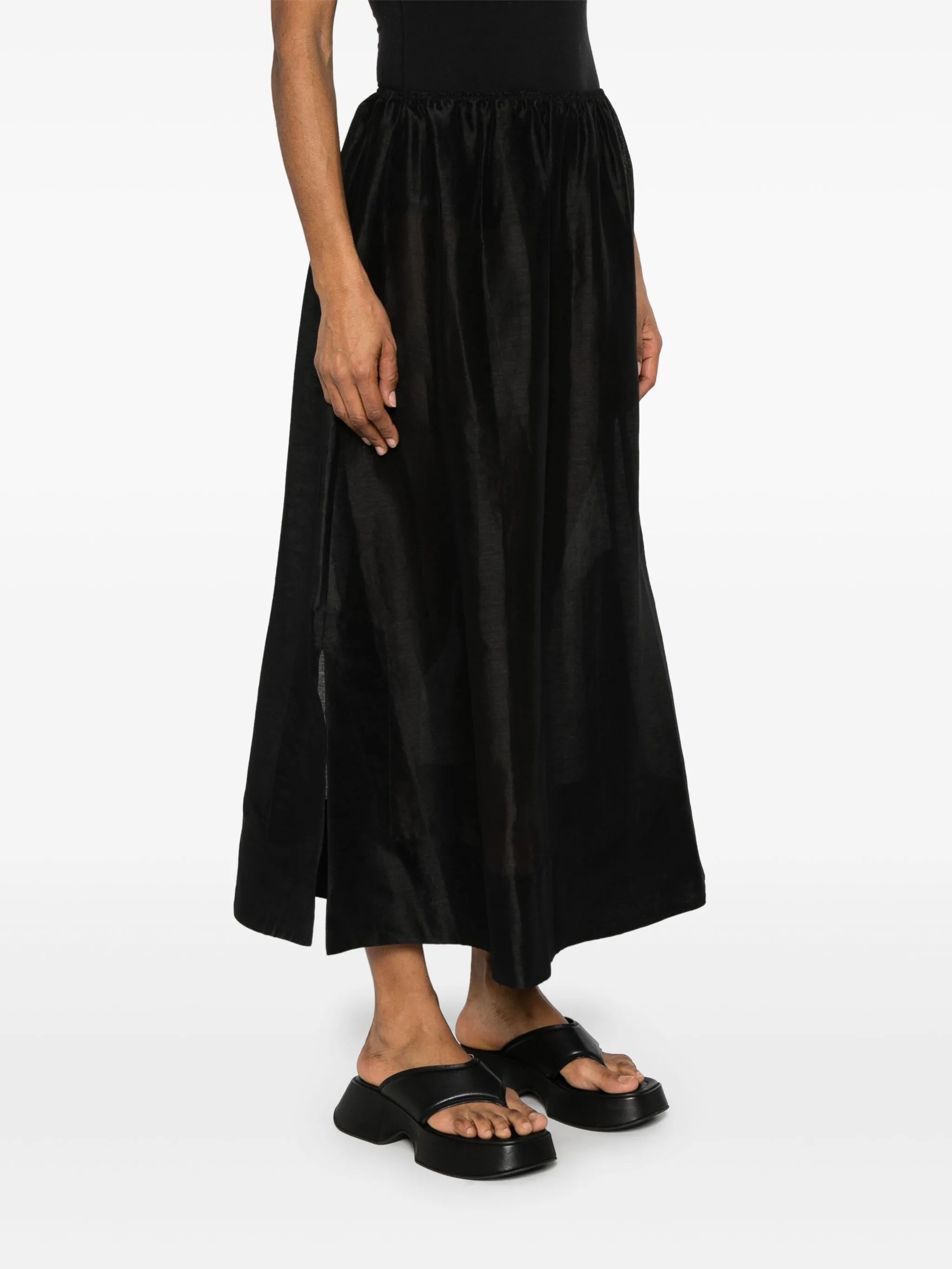 A-line Midi Skirt - 4