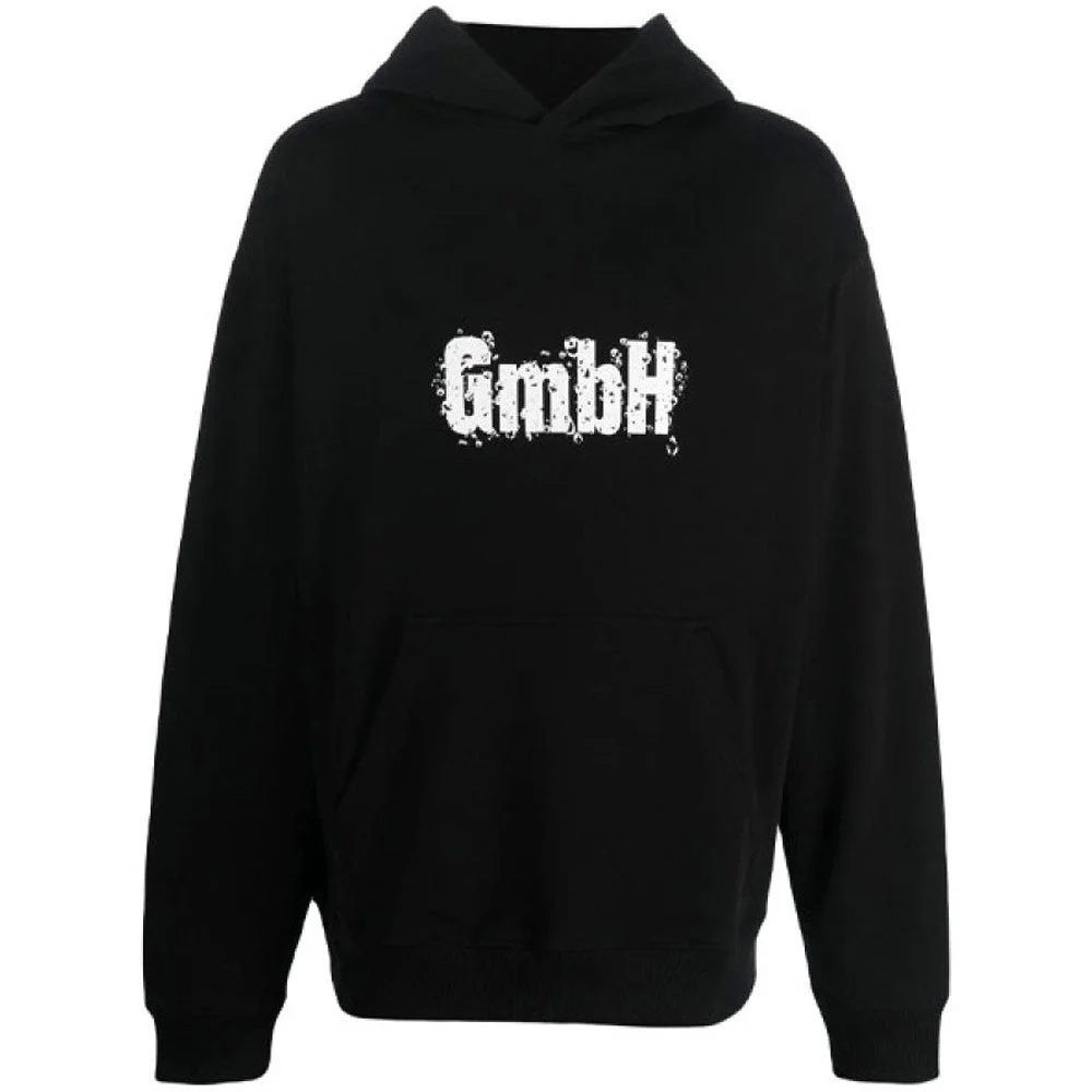 Logo Printed 'Ghazal' Hoodie 'Black' - 1