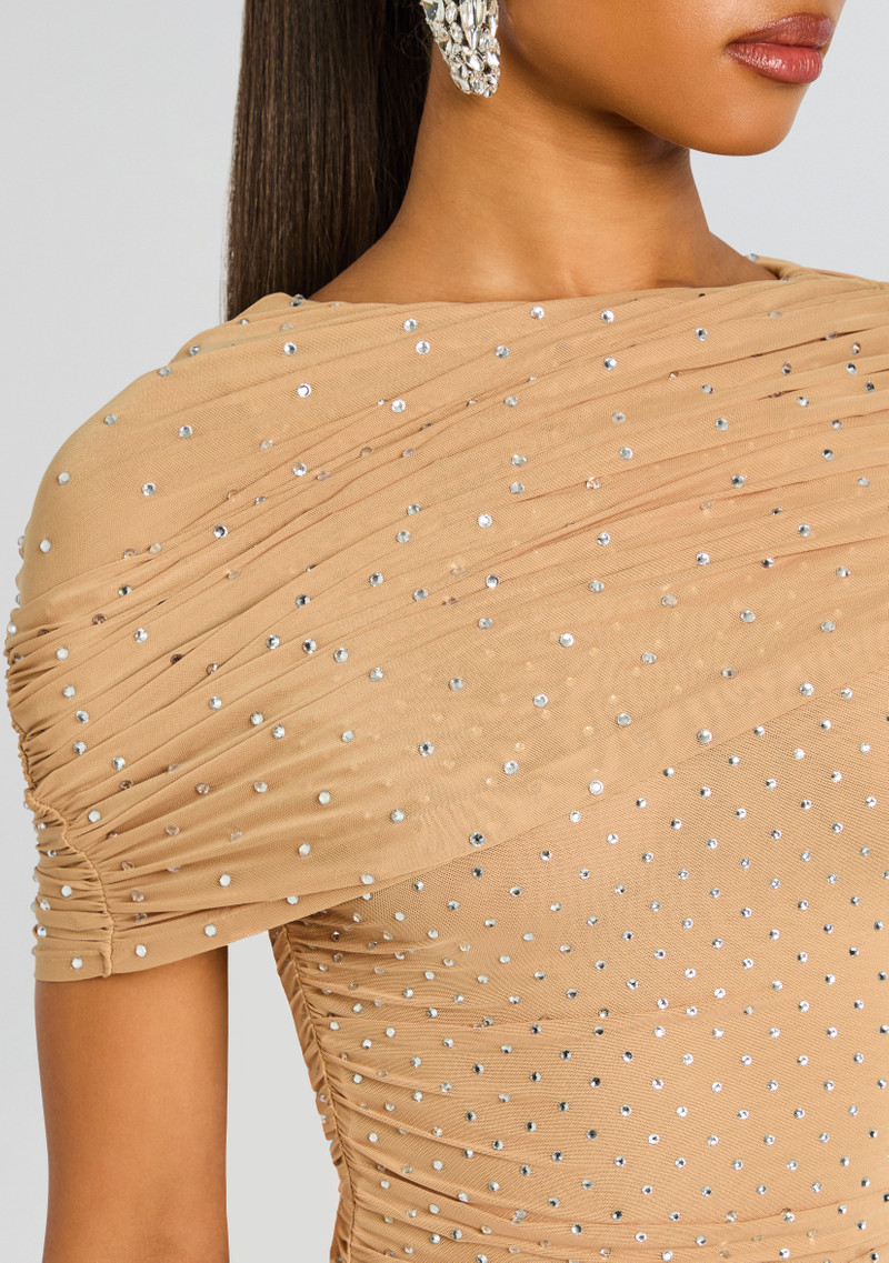 RETROFÊTE TIANNA EMBELLISHED DRESS outlook