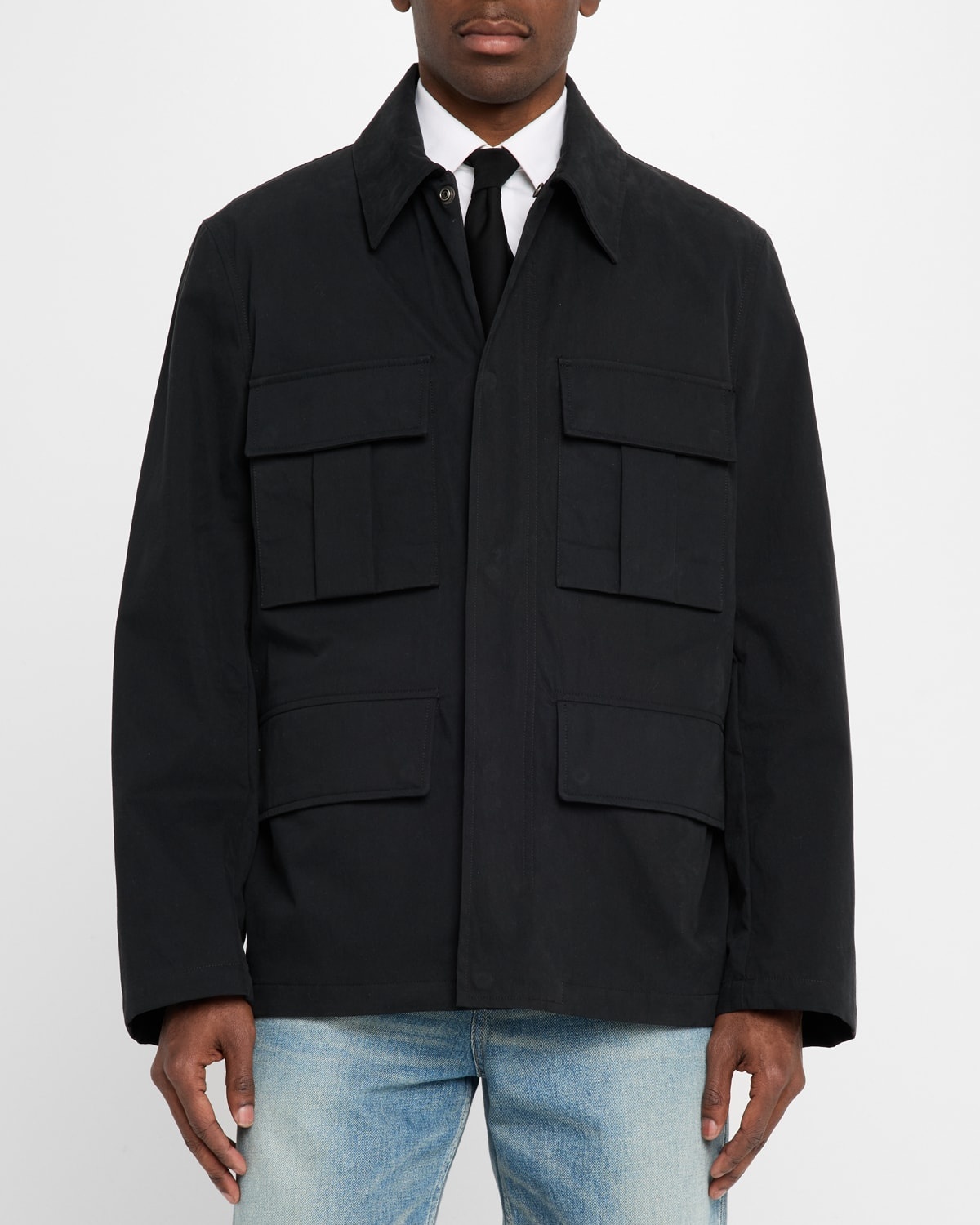 Men's Multi-Pocket Utility Jacket - 4