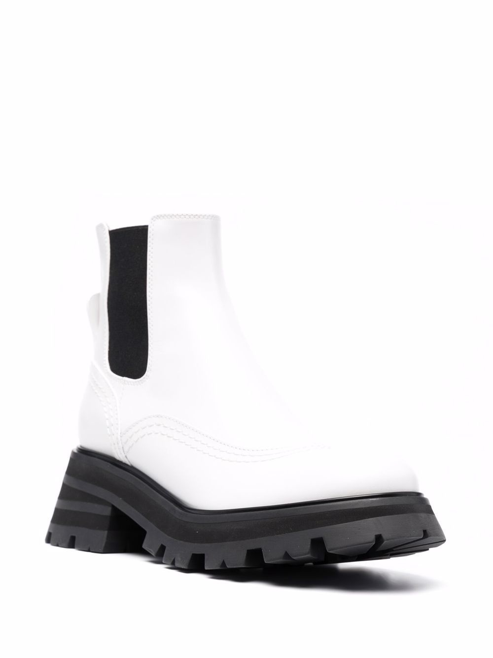 Wander ridged-sole leather boots - 2