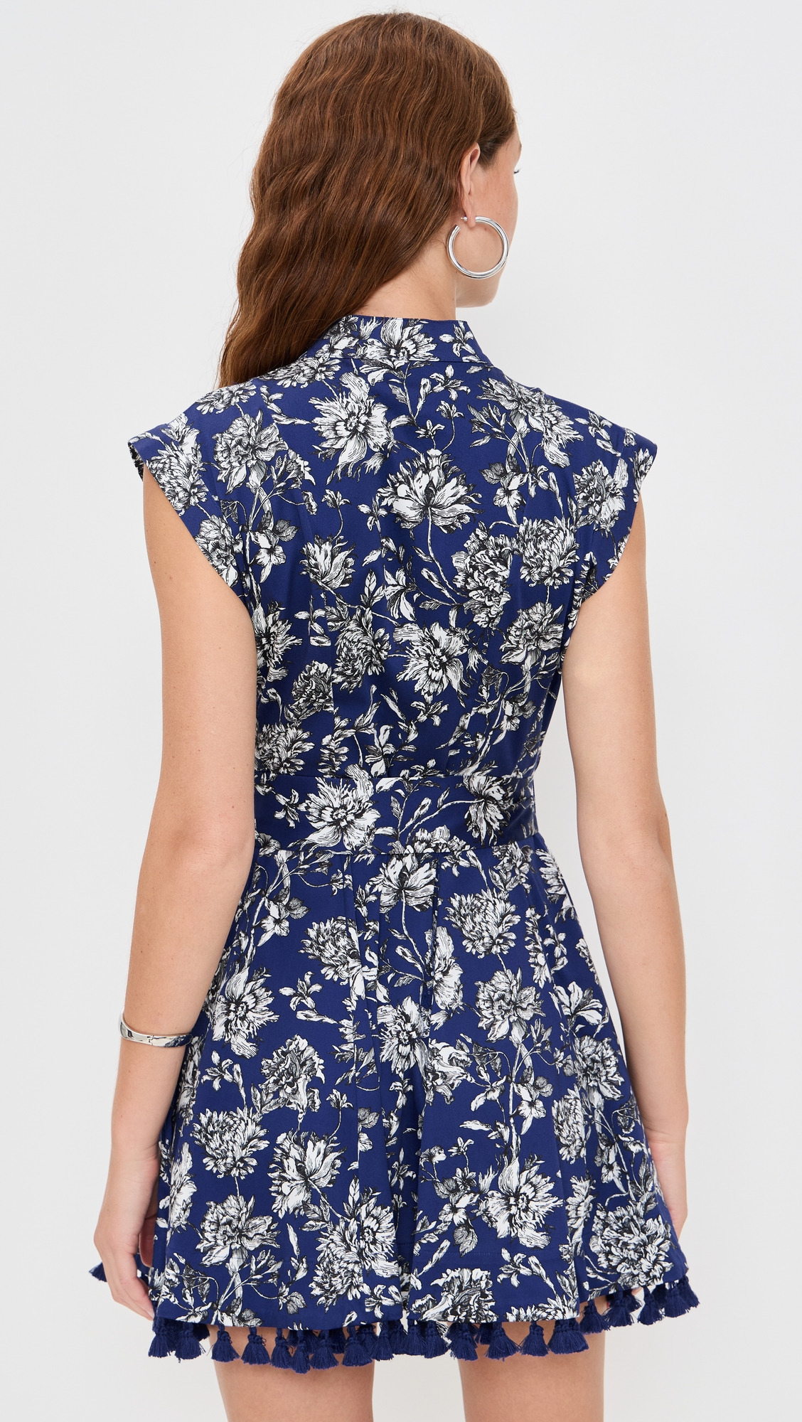 Lucy Cuffed Cap Sleeve Mini Shirt Dress - 2