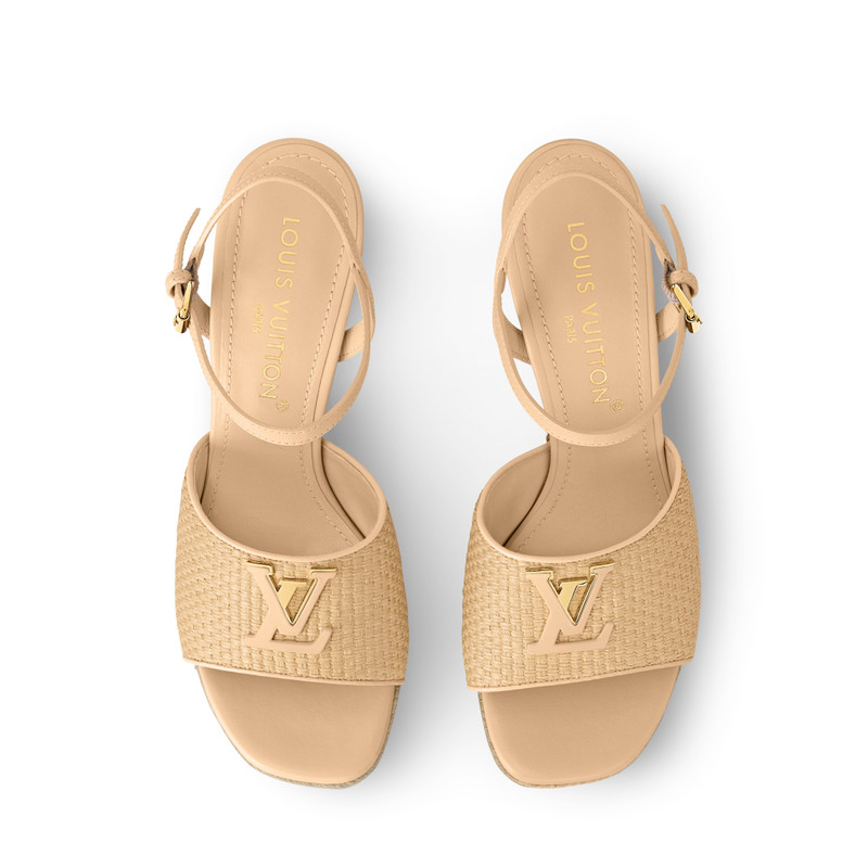 LV Mare Wedge Sandal 3