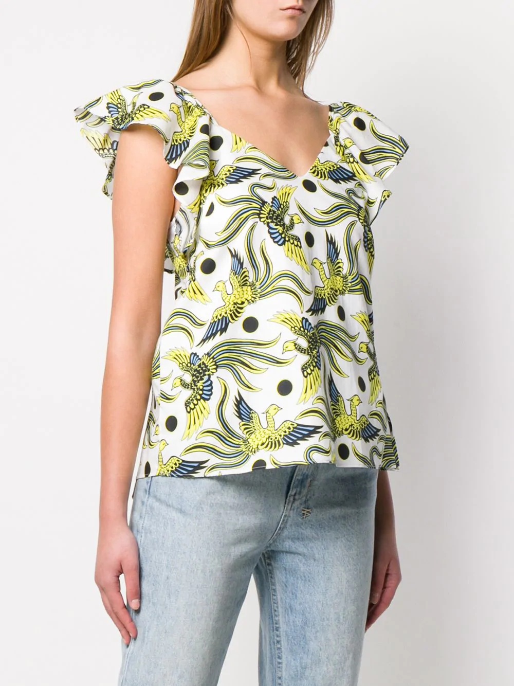 bird print top - 3