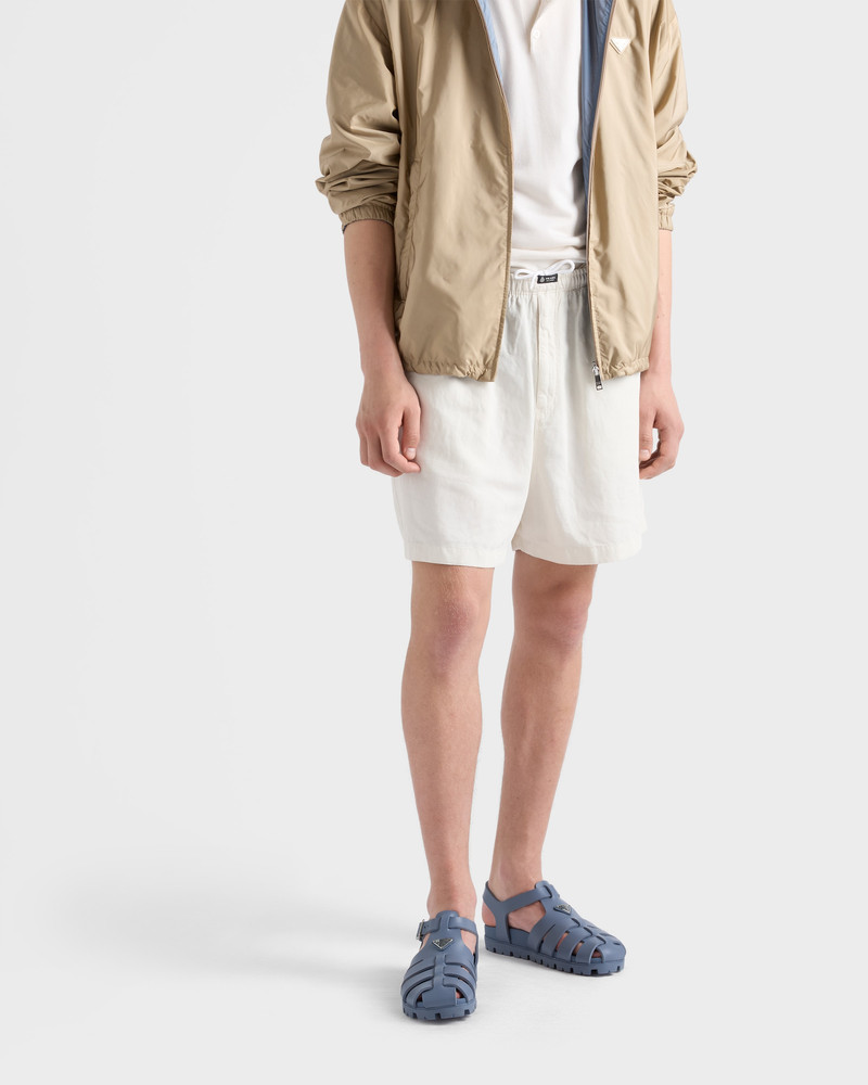 Prada Rubber fisherman sandals outlook