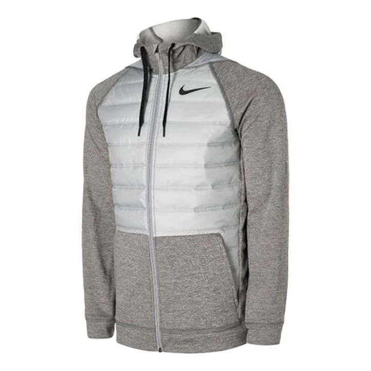 Nike Stay Warm Sports Training Hooded Padded Jacket Gray Dark gray BV6299-063 - 1
