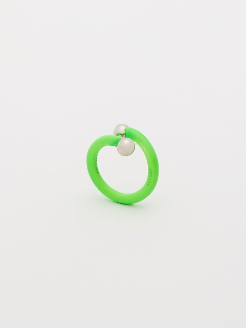SMALL BARBELL RING (COLORED) - 1