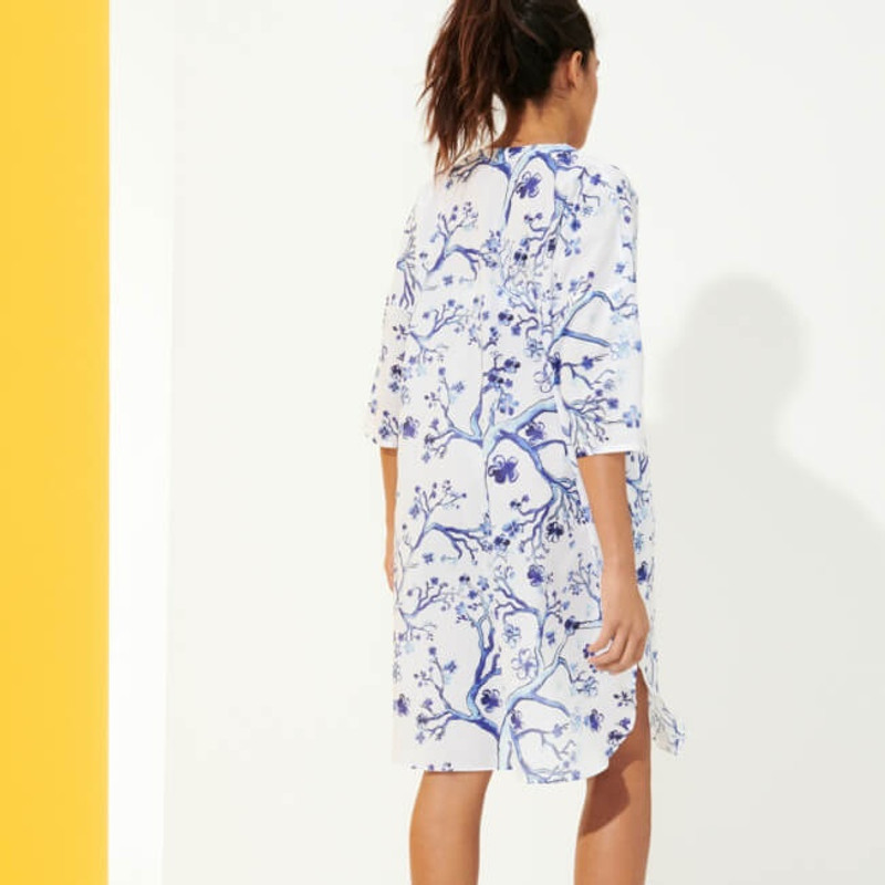 Women Cotton Cover-up Cherry Blossom 4