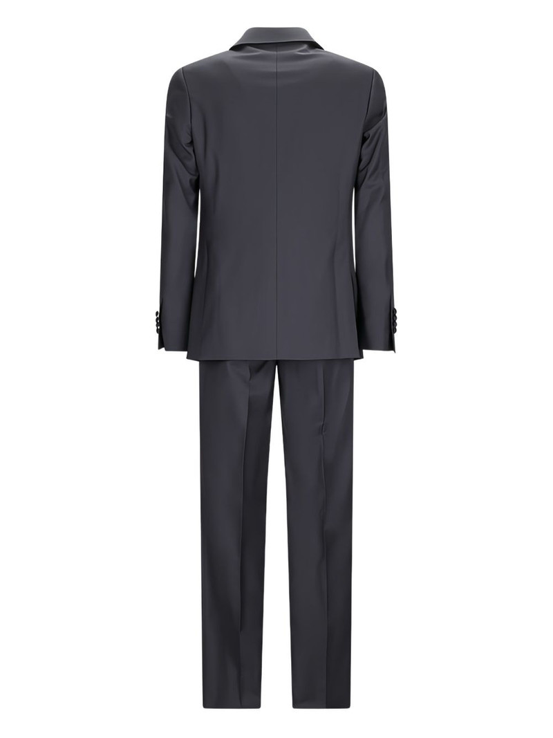 LARDINI shawl-lapel single-breasted suit outlook