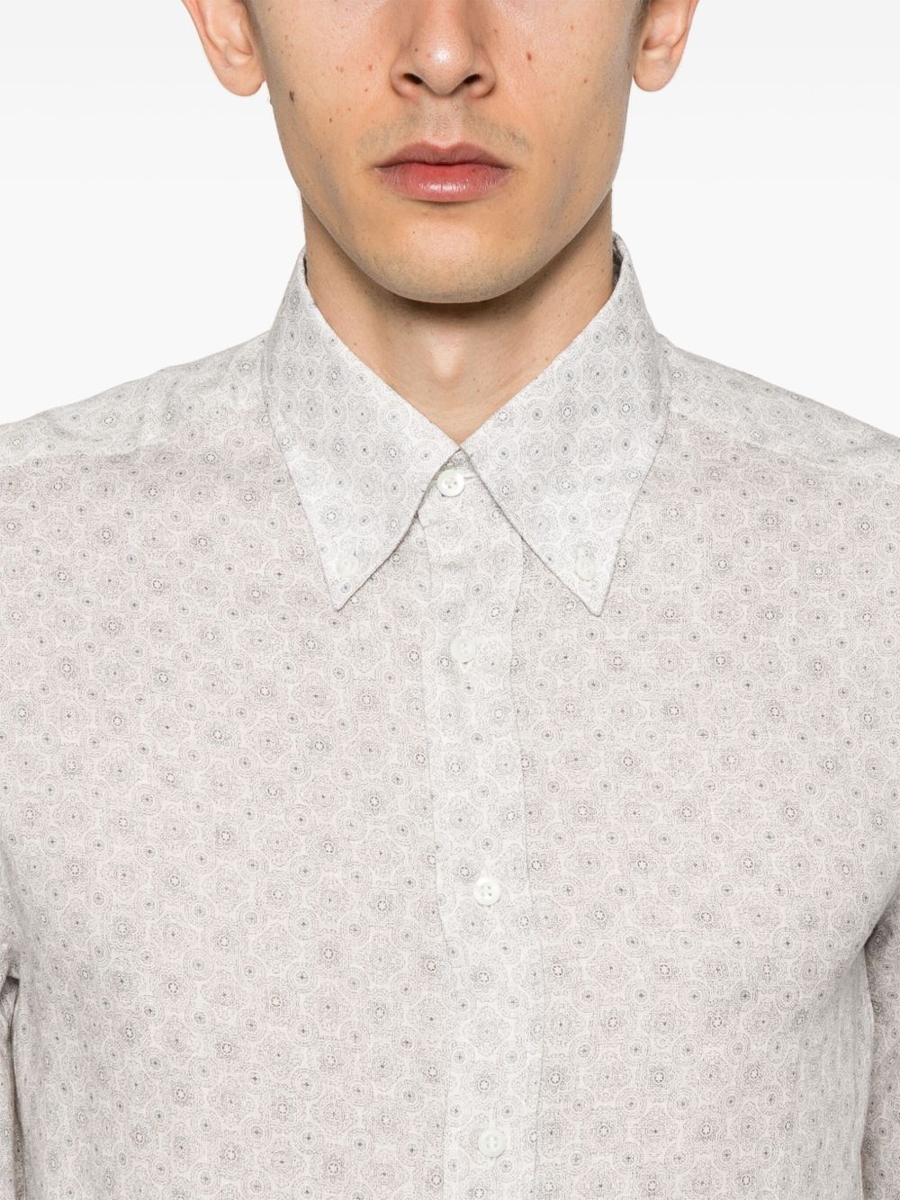 patterned shirt - 5