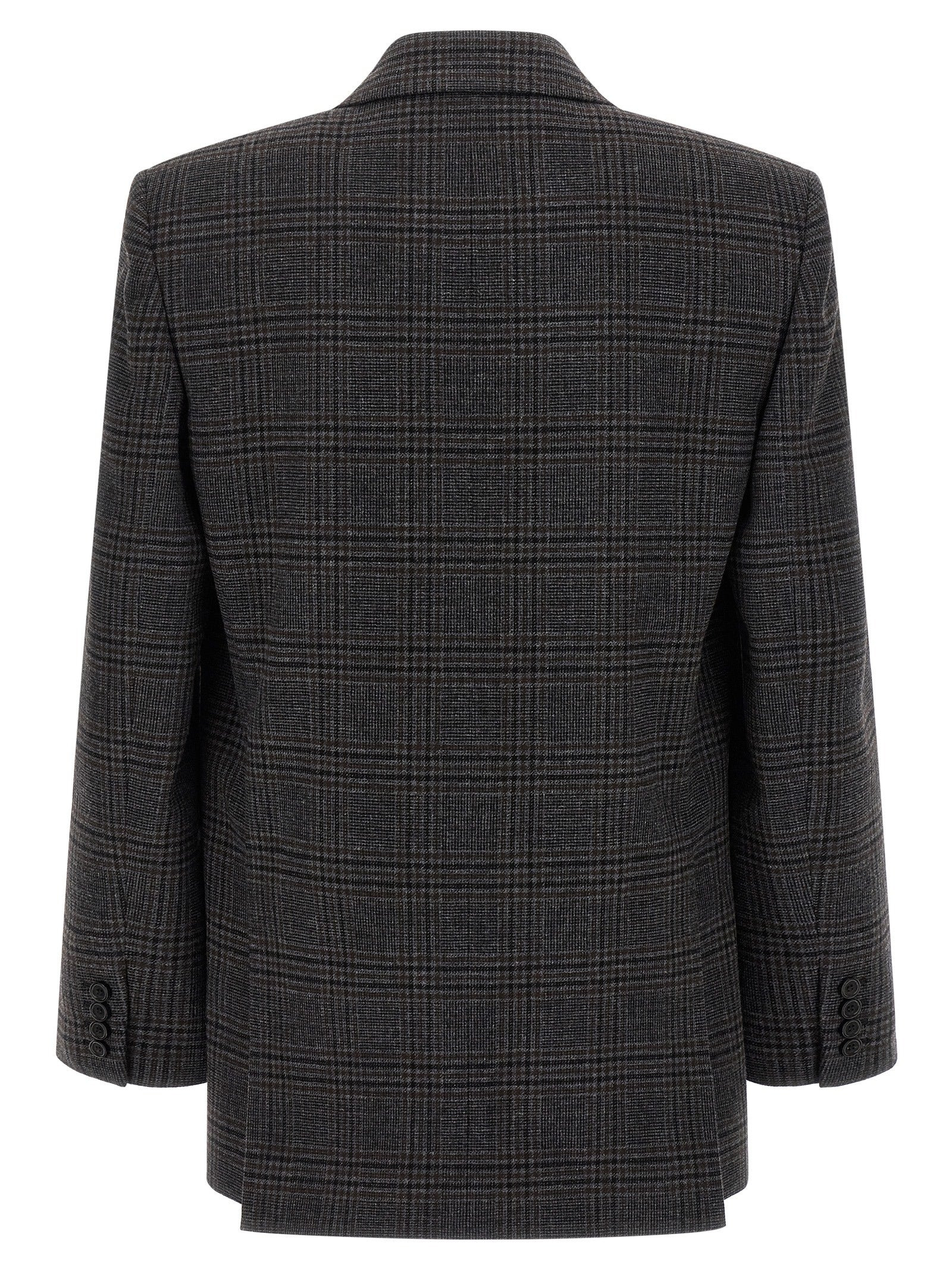 Double-Breasted Blazer Brown - 2