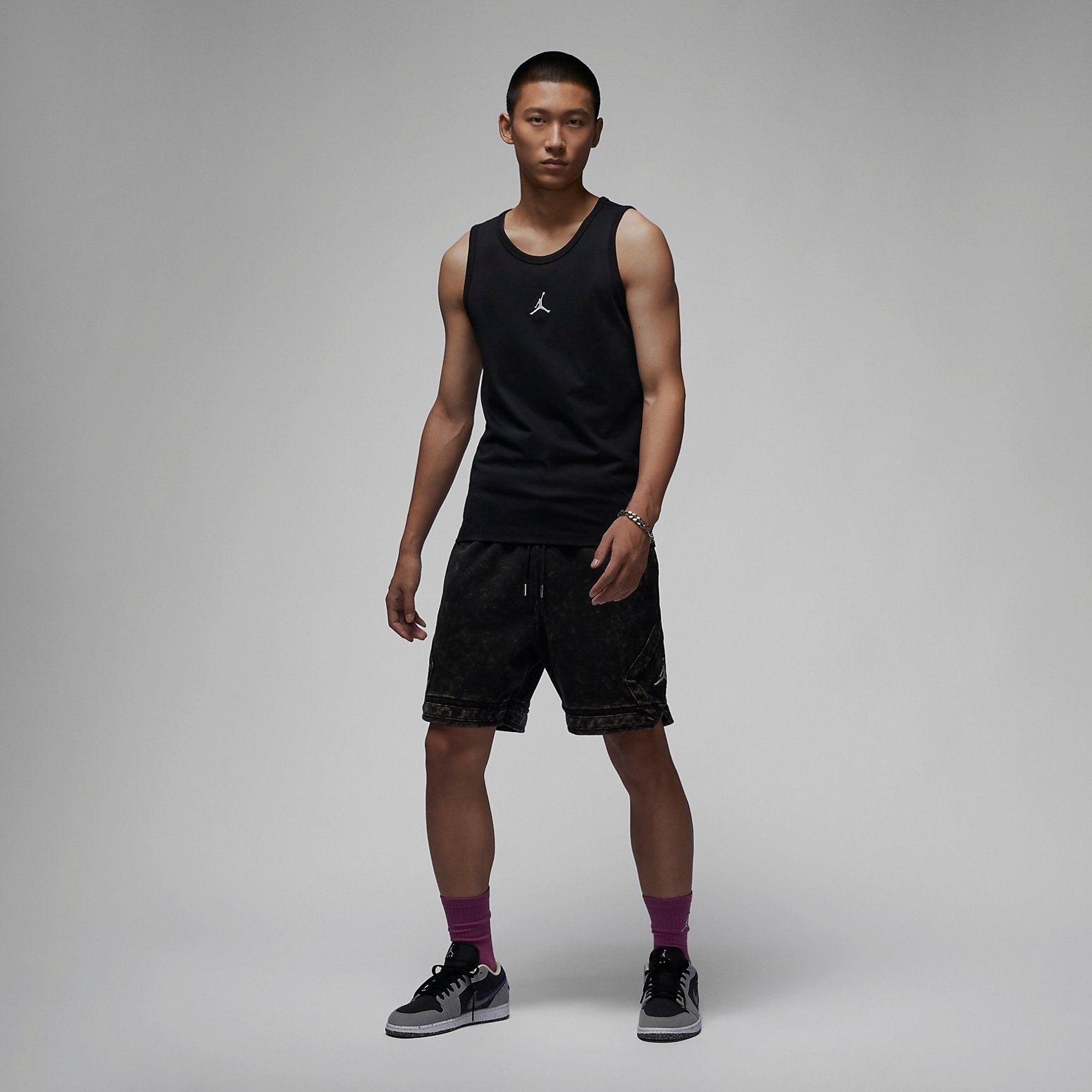 Air JORDAN TANK GCEL EMBROIDERY LOGO TANK 'Black' FQ6990-010 - 3