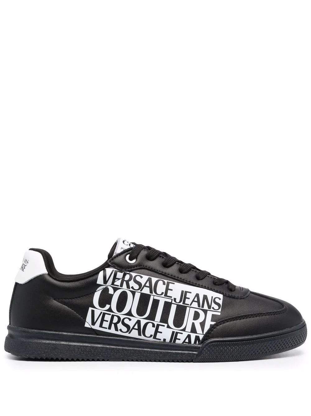 logo-print low-top sneakers - 1