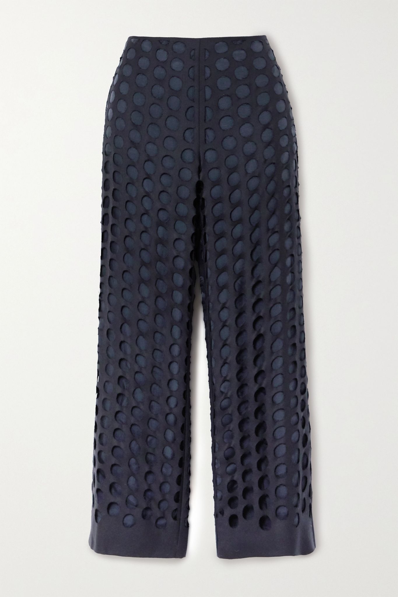 Distressed woven pants - 1