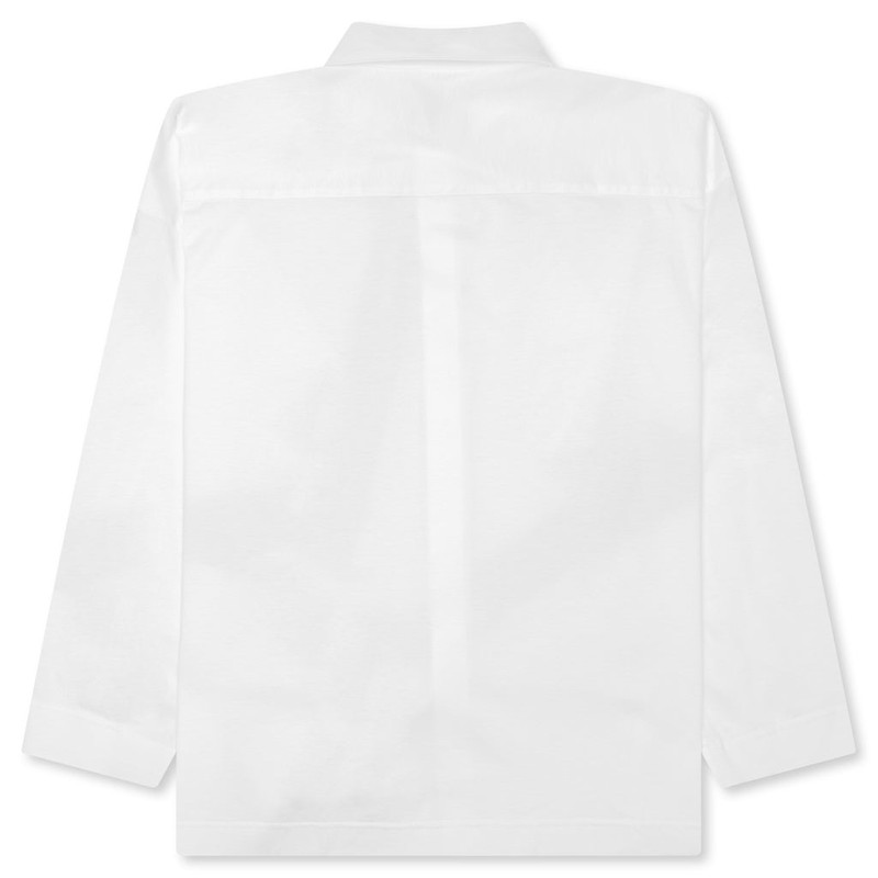 ISSEY MIYAKE JERSEY SHIRT - WHITE outlook