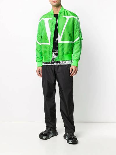 Valentino VLOGO bomber jacket outlook