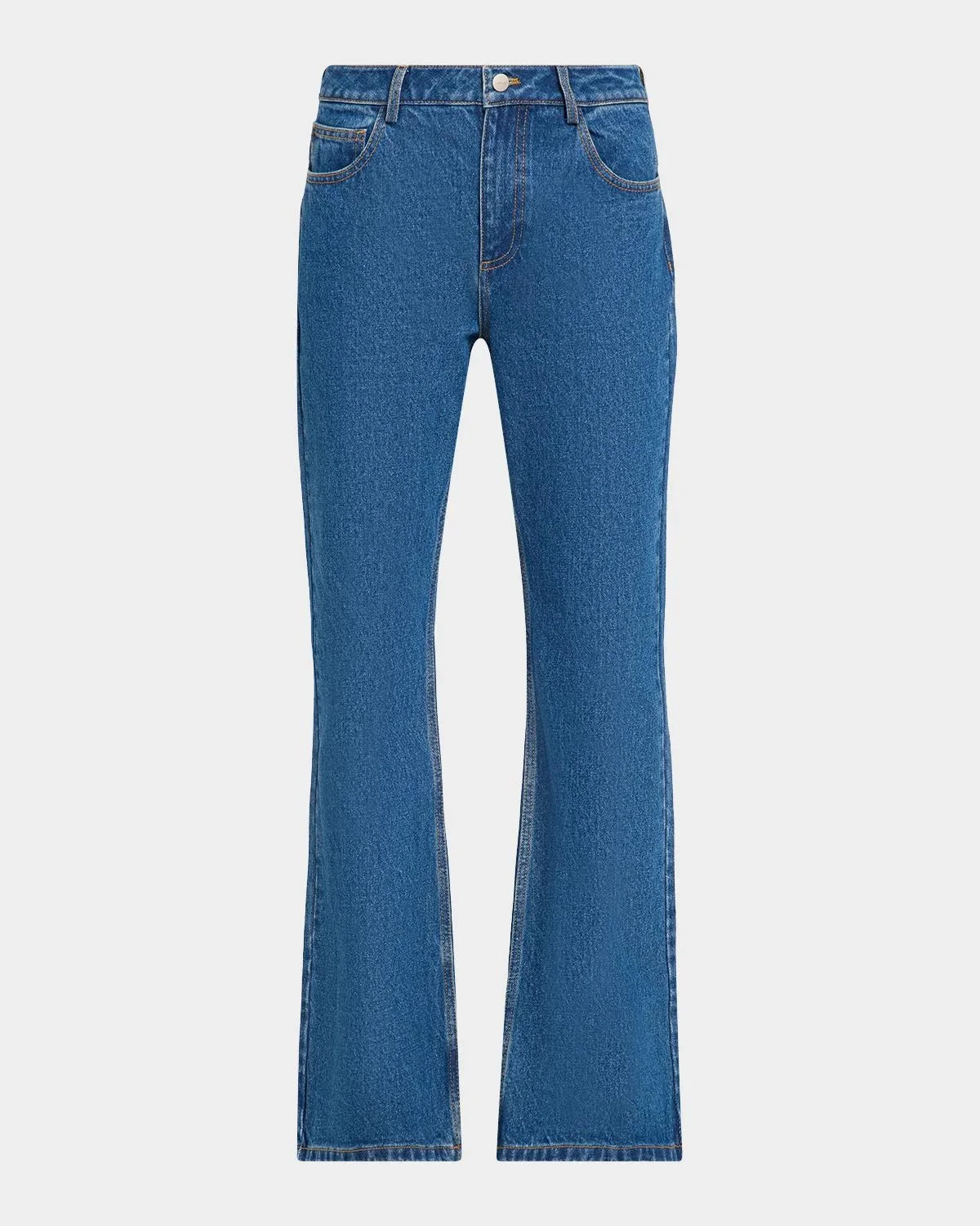 Viv Denim Flare Pants - 1