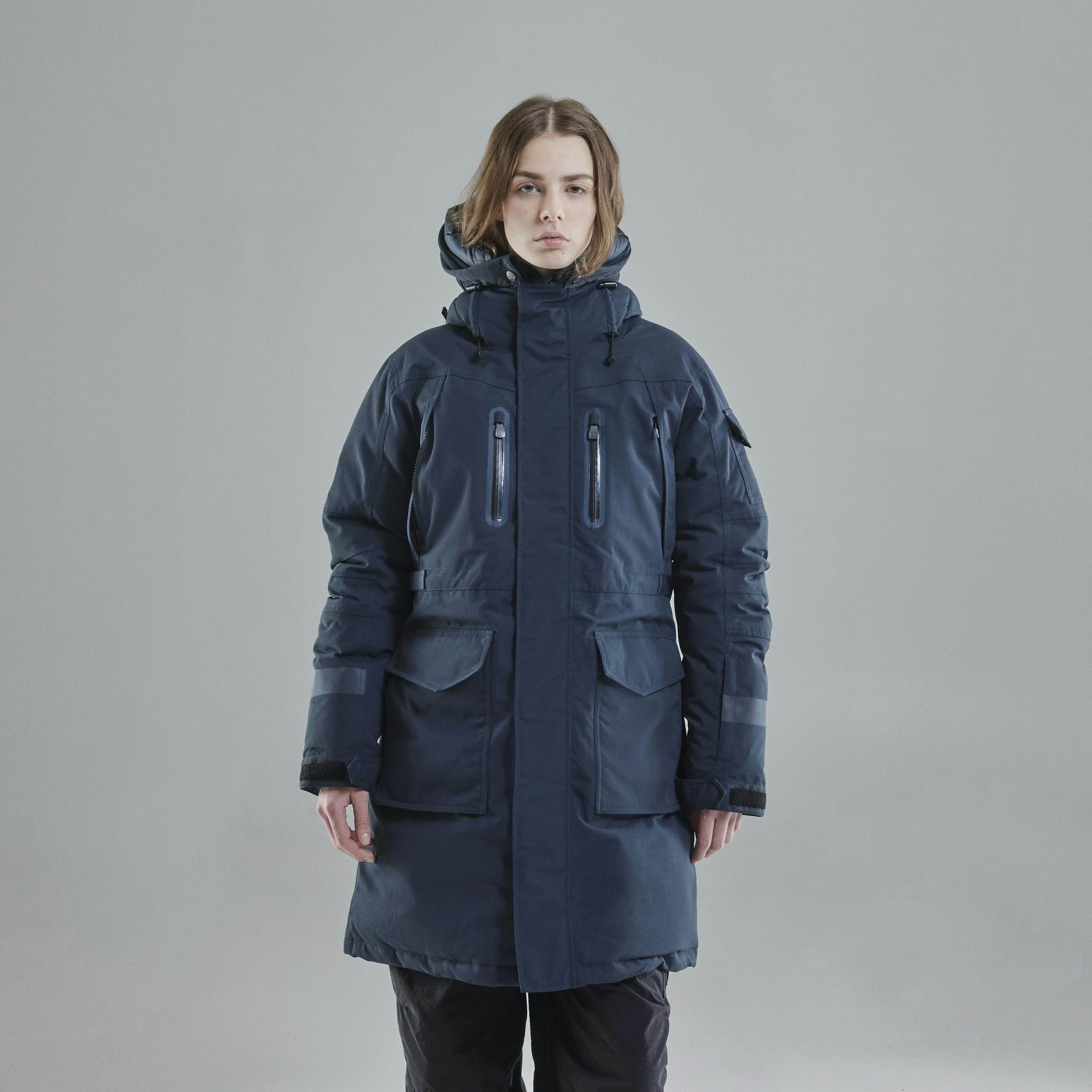 Jökla Arctic professional vegan parka with hood trim - 2
