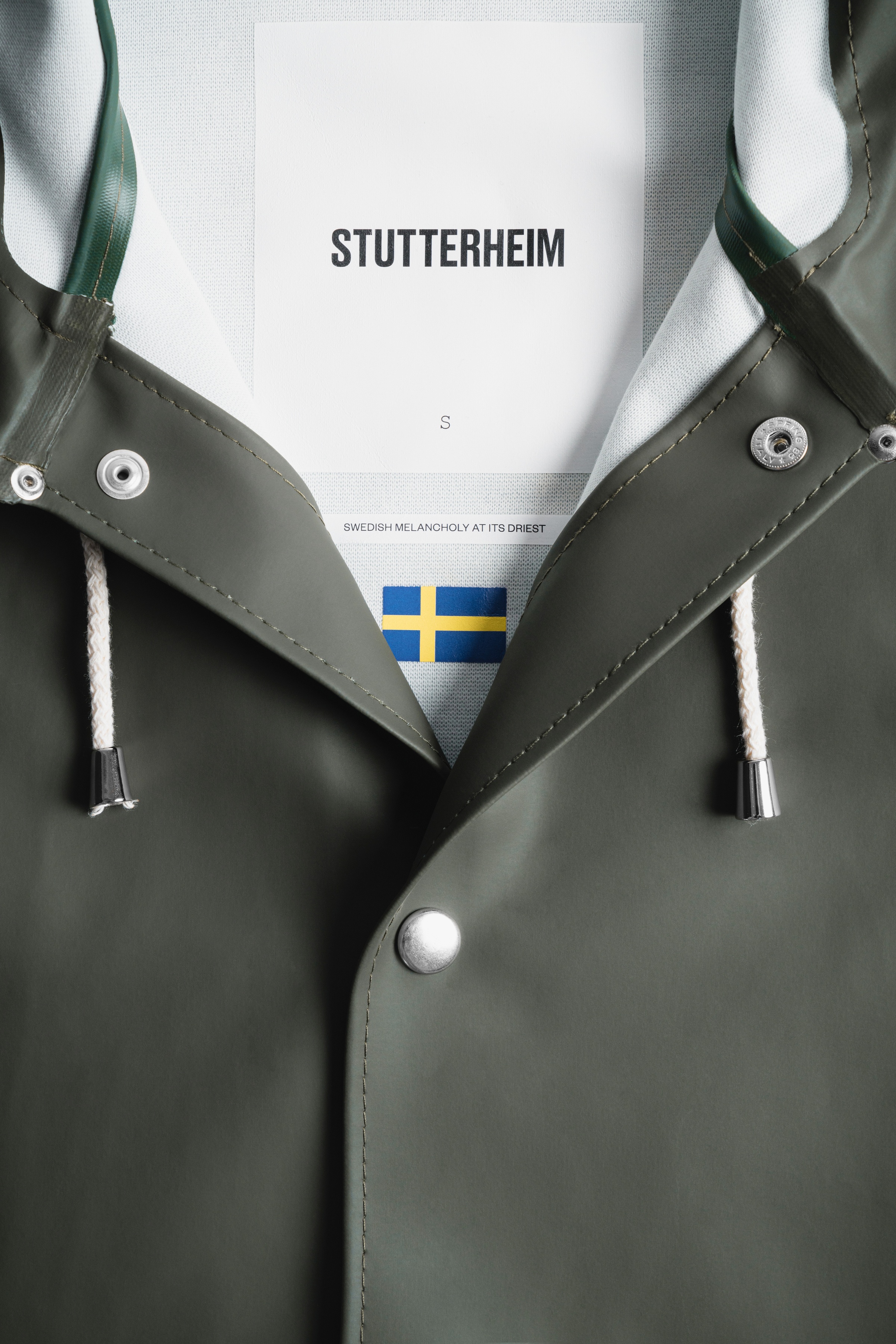 Stockholm Raincoat Green - 8