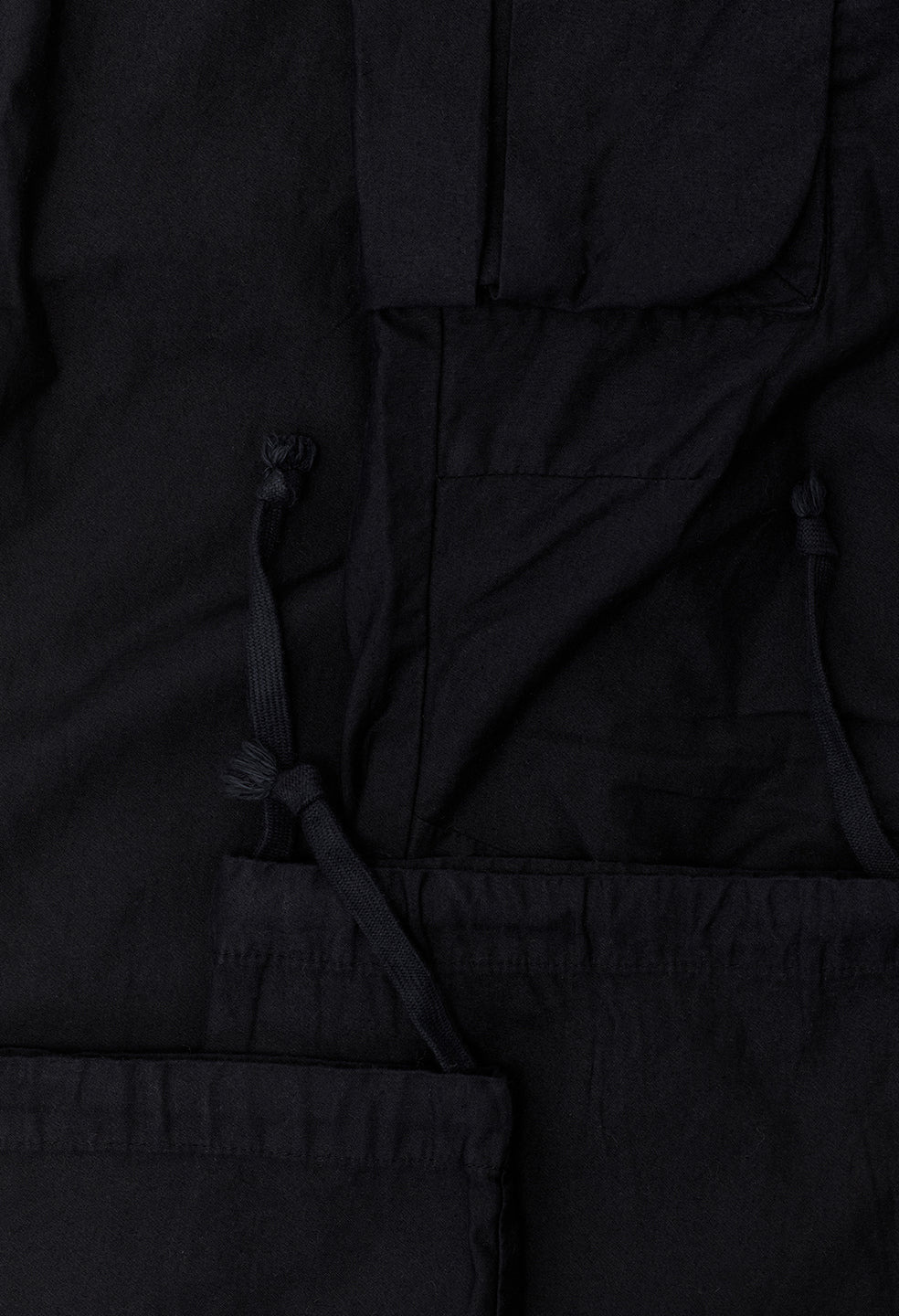 BACK SATEEN CARGO PANTS - 10