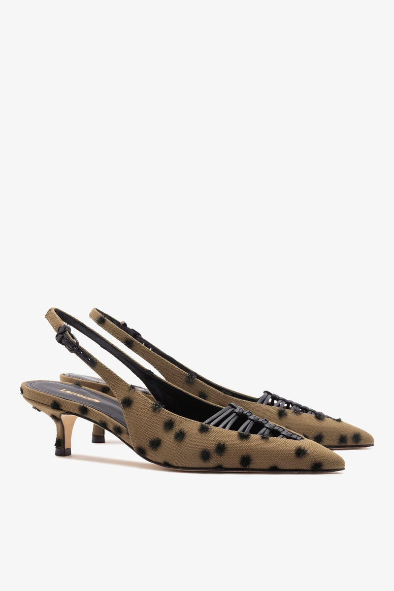 Nara Pump Polka Dots Cinnamon 3