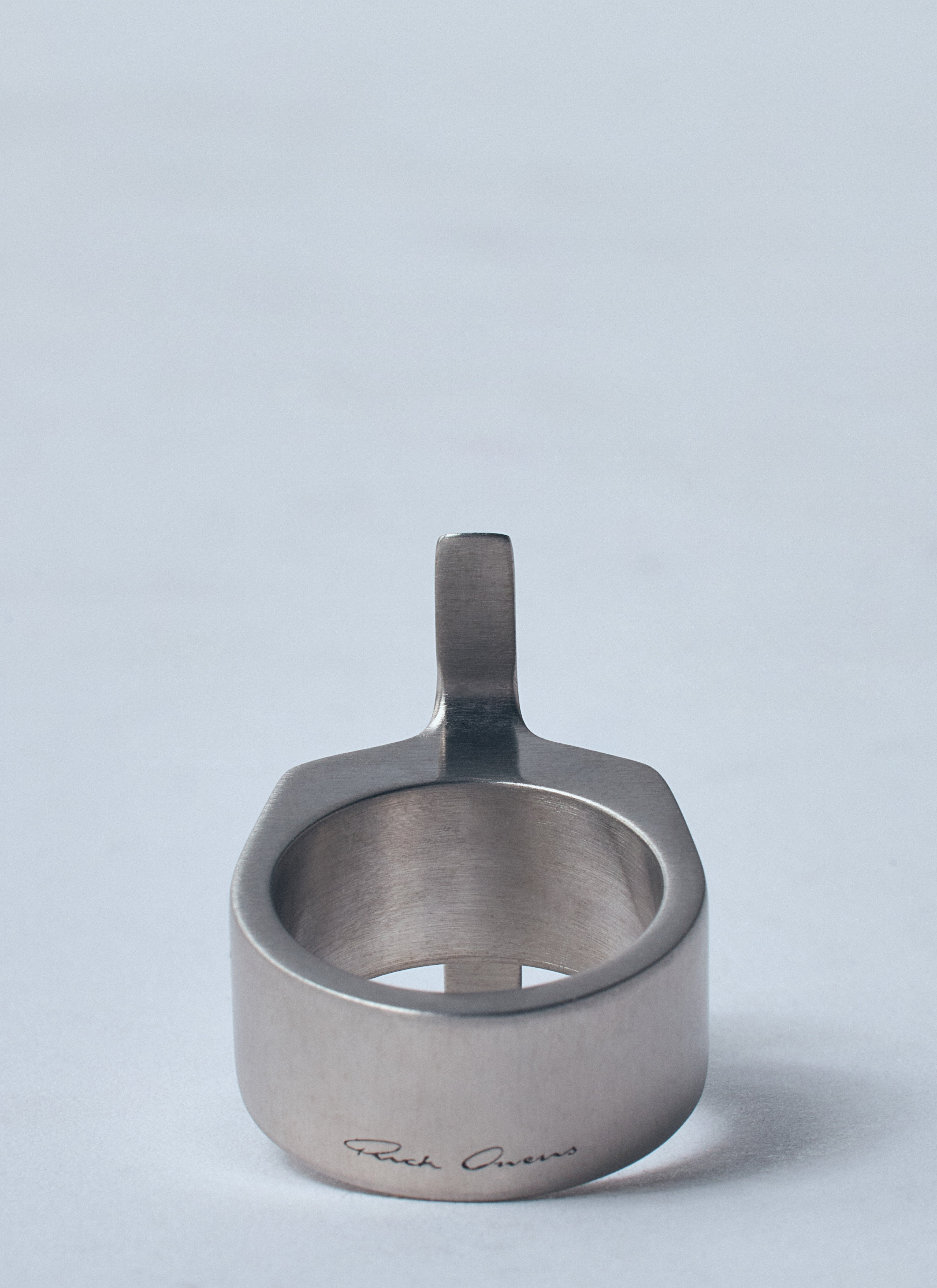 Rick Owens Women Trapezioid Ring - 4