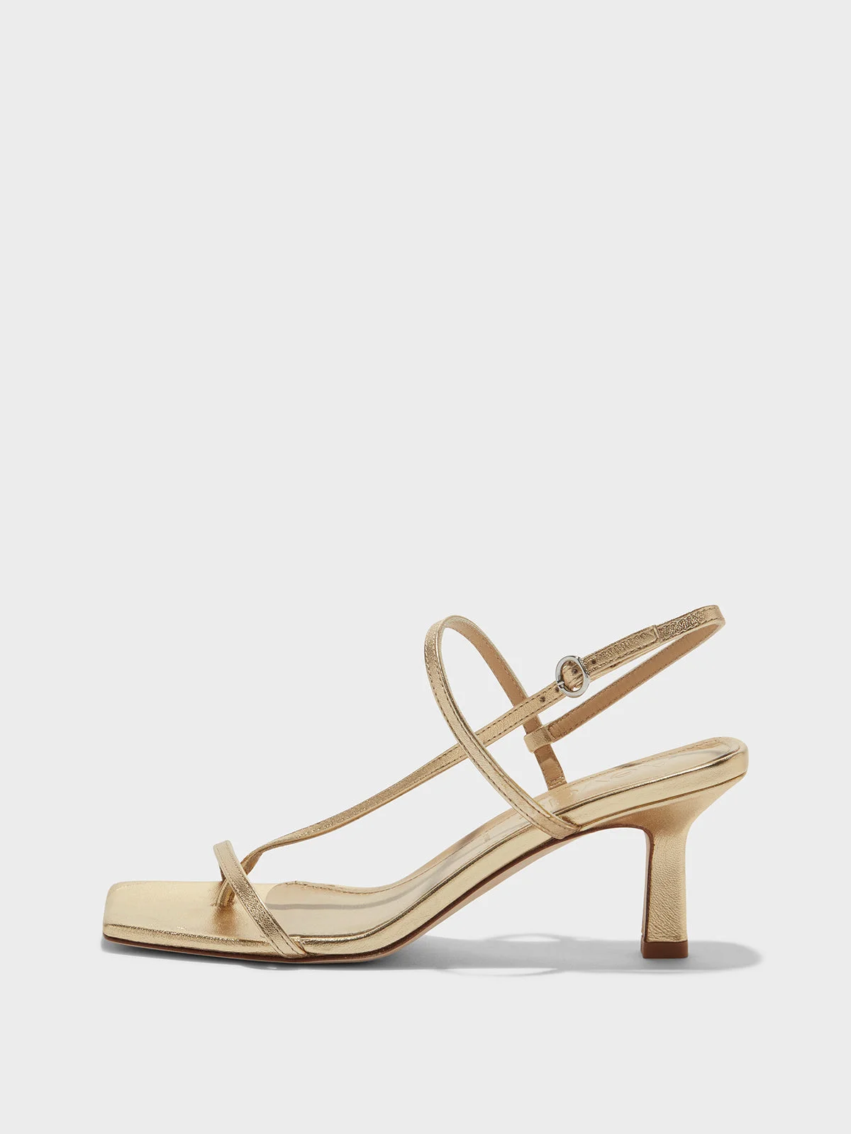 Elise Leather Toe-Post Sandals - 1