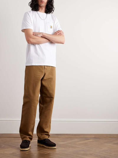 Carhartt Logo-Appliquéd Cotton-Jersey T-Shirt outlook