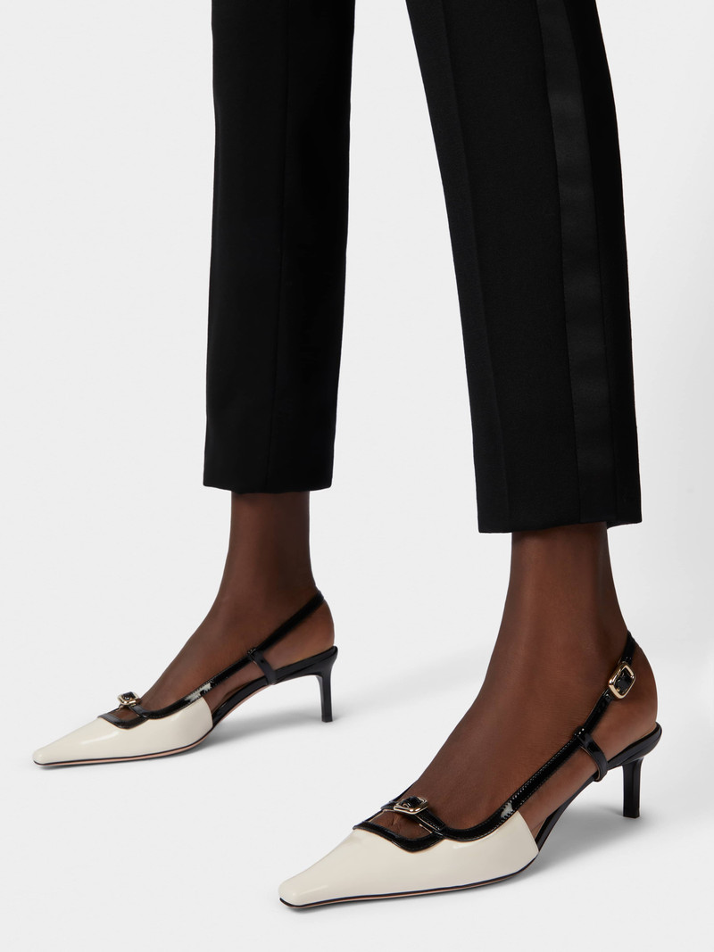 Roger Vivier Viv’ Canard Slingback Pumps in Patent Leather outlook