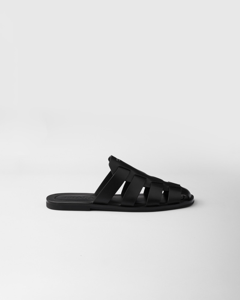 Leather fisherman mules 2