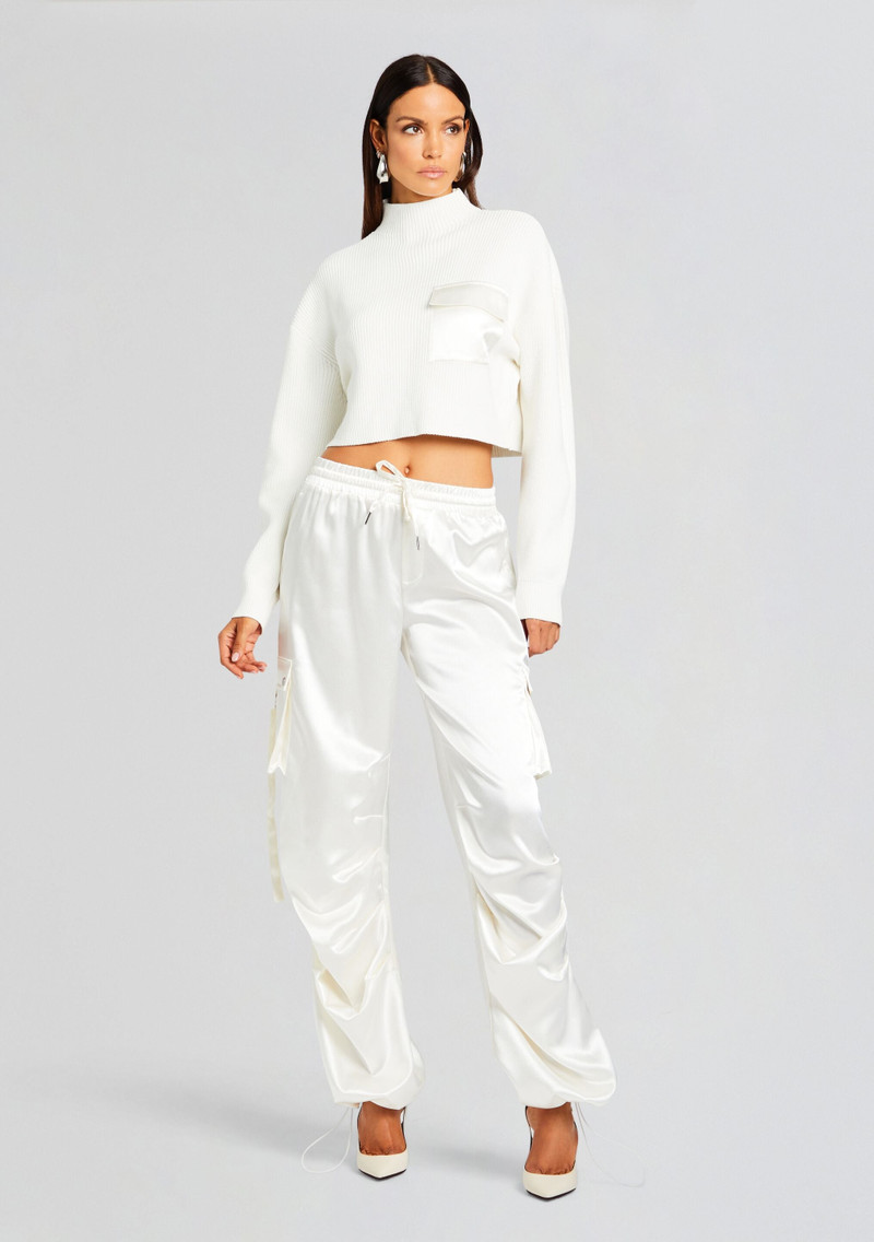 DONNA MID CROPPED SWEATER 2
