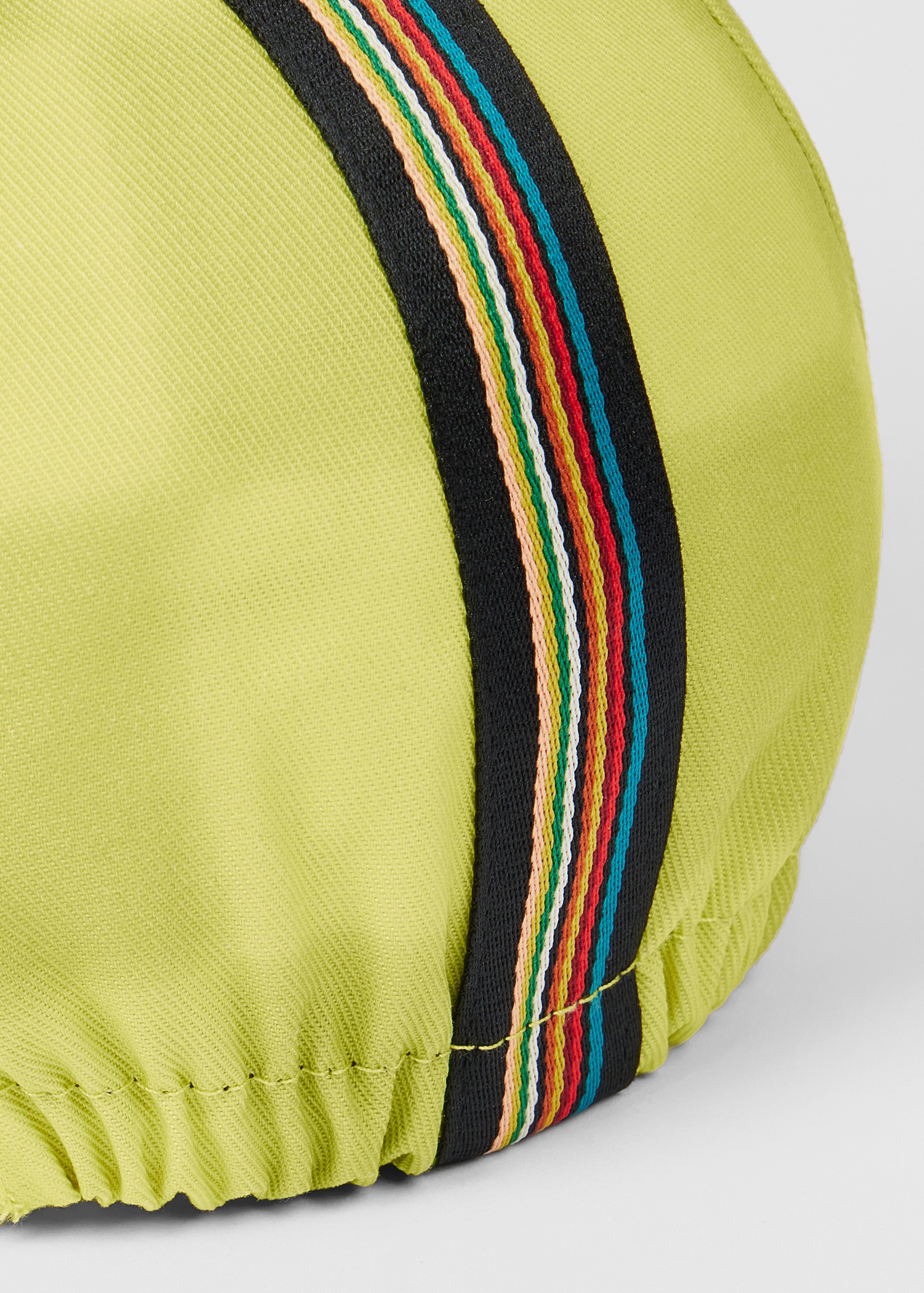 Yellow Checkerboard Cycling Cap - 4